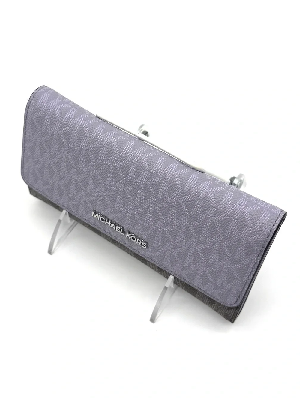 Michael Kors Large Jet Set Travel Trifold Wallet - Lilac